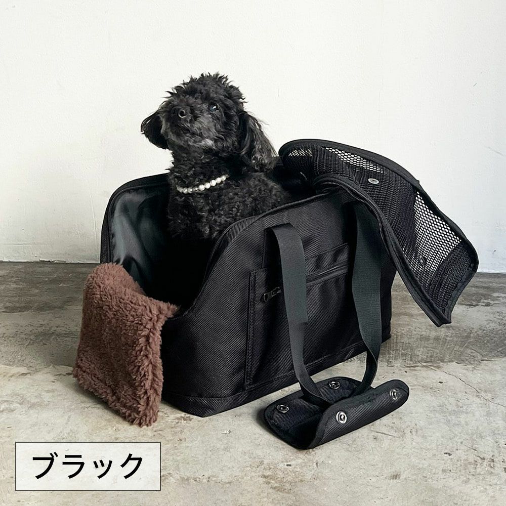 PUFF 撥水 ペットキャリートート Lサイズ 小型犬 6kgまで対応