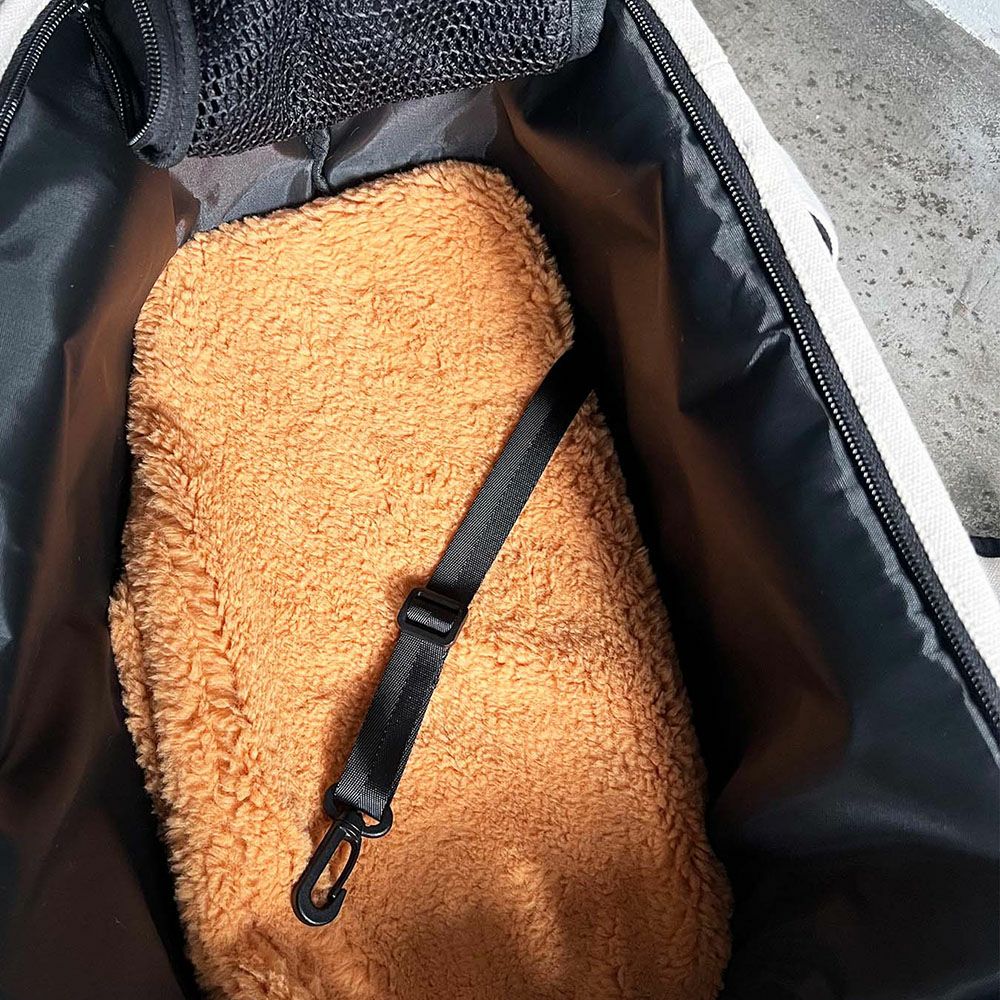 PUFF ペットキャリートート L キャンバス素材 小型犬 6kgまで おしゃれ 軽量 トートキャリー