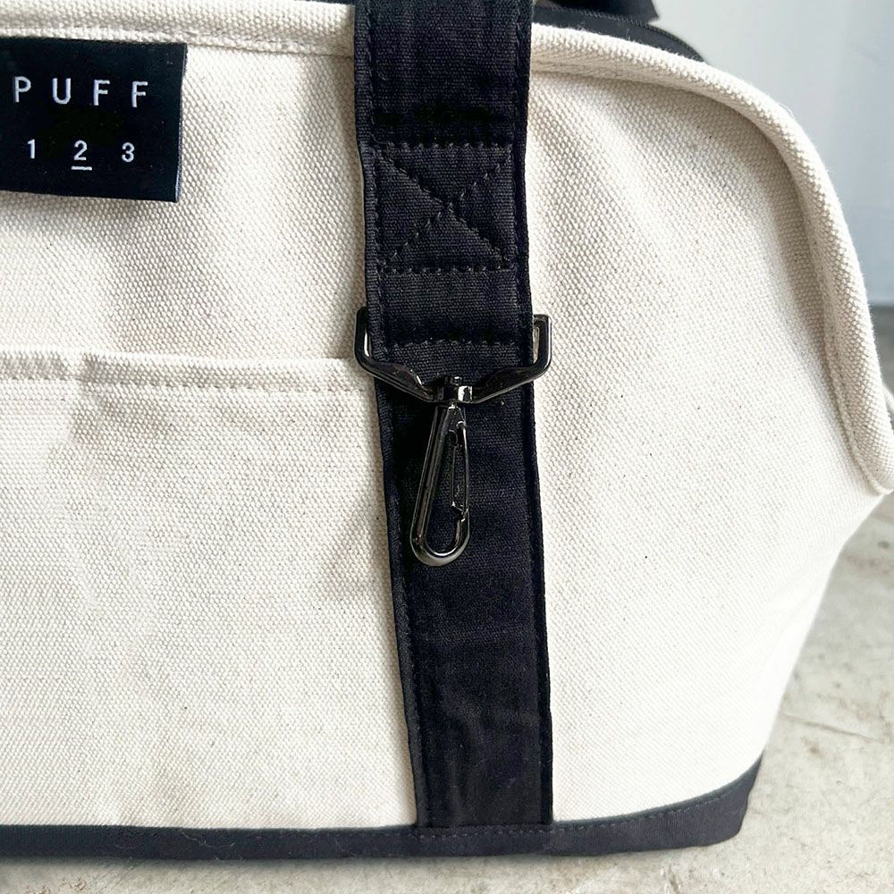 PUFF ペットキャリートート L キャンバス素材 小型犬 6kgまで おしゃれ 軽量 トートキャリー