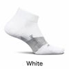 Feetures フィーチャーズ ゴルフソックス メンズ Elite Golf Max Cushion Low Cut ブラック ホワイト 高クッション ズレにくい 快適フィット 通気性 吸汗速乾 スイング安定 ゴルフ用品