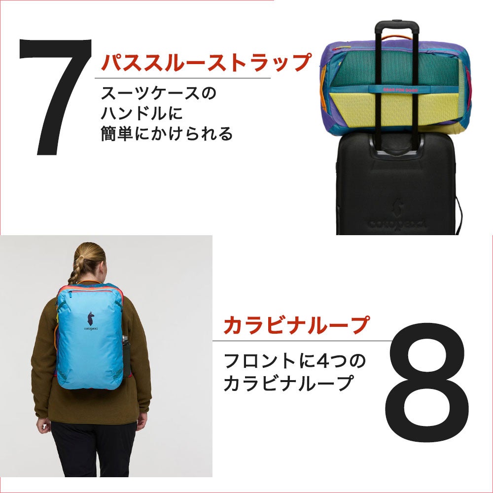 コトハクシALLPA35L リュック ハックハック