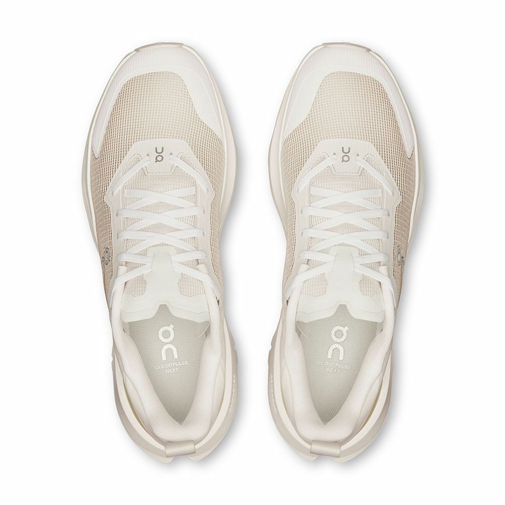 On クラウドパルス ネクスト メンズ トレーニングシューズ ジムシューズ ホワイト Cloudpulse Next 安定性とクッション性に優れた軽量スニーカー