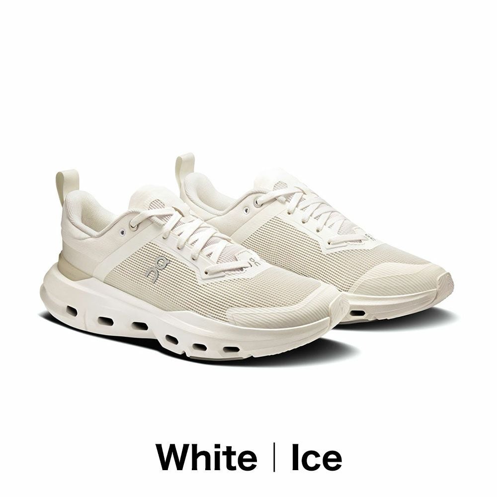 On Cloudpulse Next レディース トレーニングシューズ ホワイト 軽量 安定 ジム シーンレス