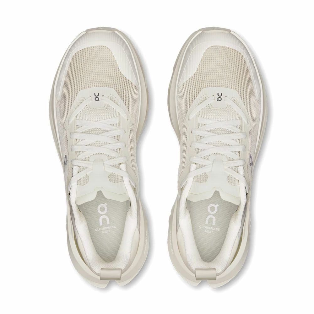 On Cloudpulse Next レディース トレーニングシューズ ホワイト 軽量 安定 ジム シーンレス
