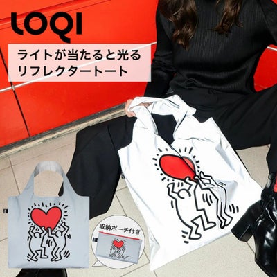 LOQI ローキー Reflective Bag KEITH HARING リフレクティブトート 