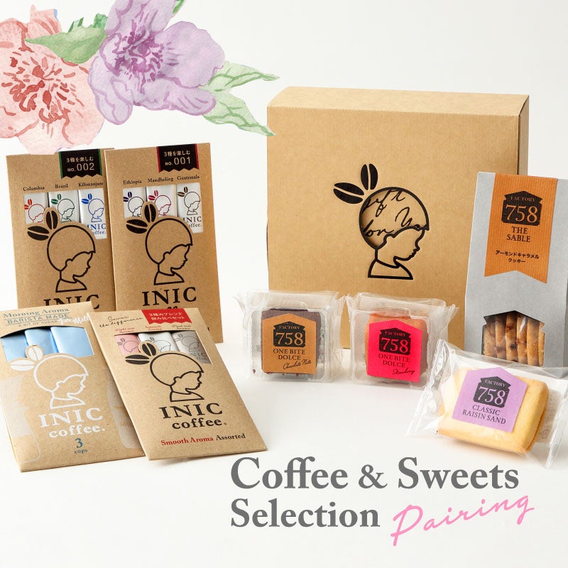 母の日ギフト　コーヒーとスイーツセット