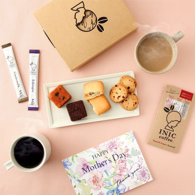 母の日ギフト　コーヒーとスイーツセット