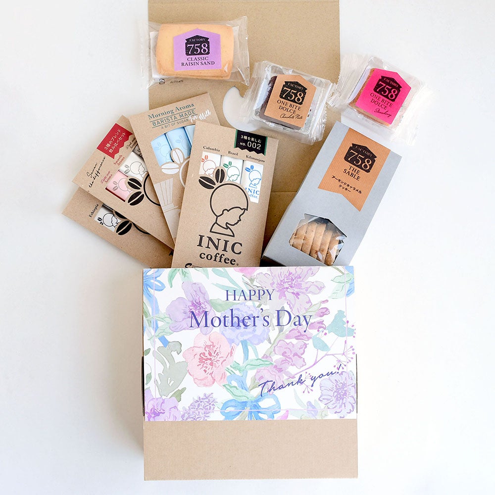 母の日ギフト　コーヒーとスイーツセット