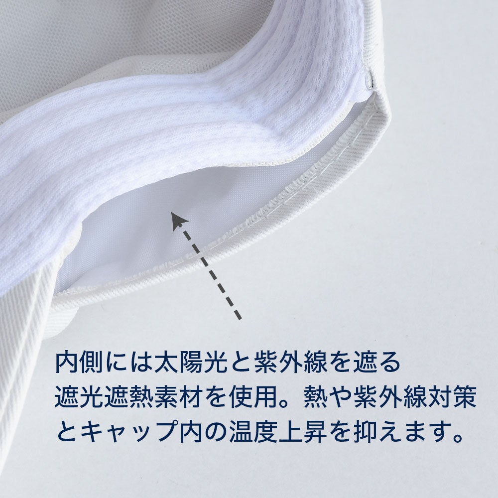 夏用ゴルフキャップ 遮熱-20℃ 接触冷感 遮光 UVカット UPF50+ 吸水速乾 抗菌 メンズ レディース NUTS GOLF