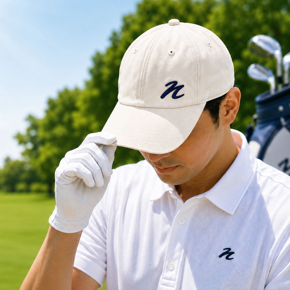 夏用ゴルフキャップ 遮熱-20℃ 接触冷感 遮光 UVカット UPF50+ 吸水速乾 抗菌 メンズ レディース NUTS GOLF