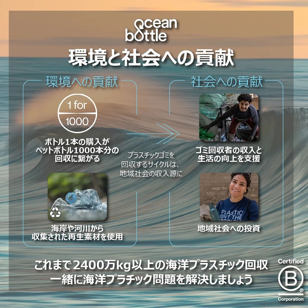 オーシャンボトル   オリジナル Ocean Bottle ORIGINAL 500ml